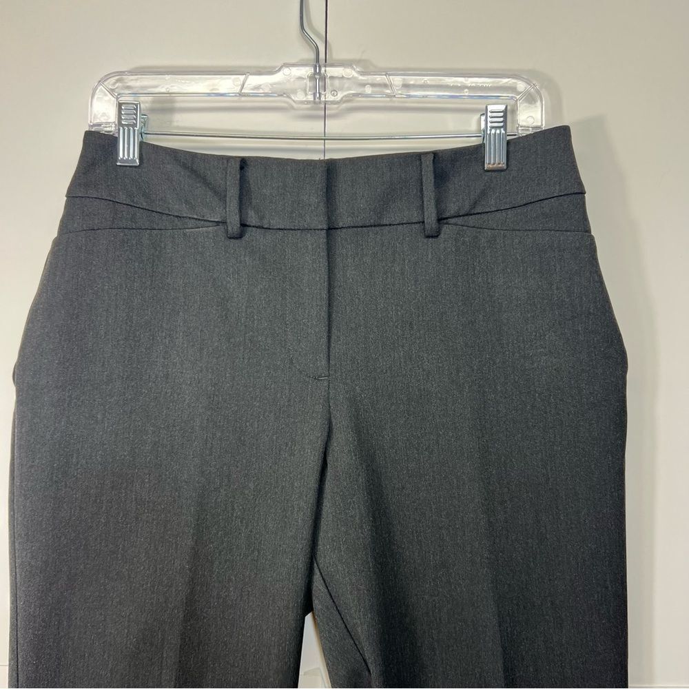 ANN TAYLOR dress pants The Straigh Curvy Fit Women's 6p dark gray NEW W/TAGS